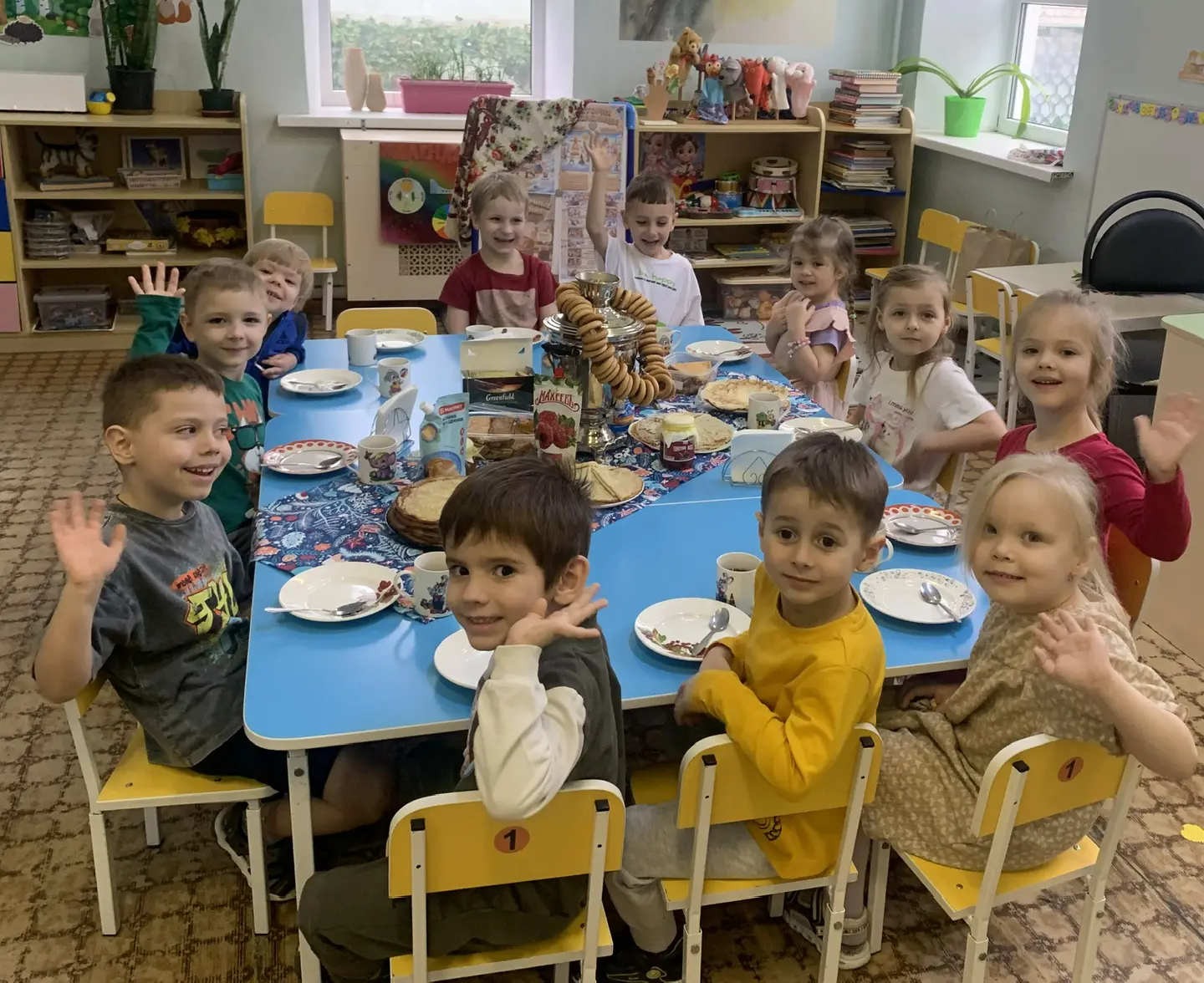 Сладкий стол средняя группа