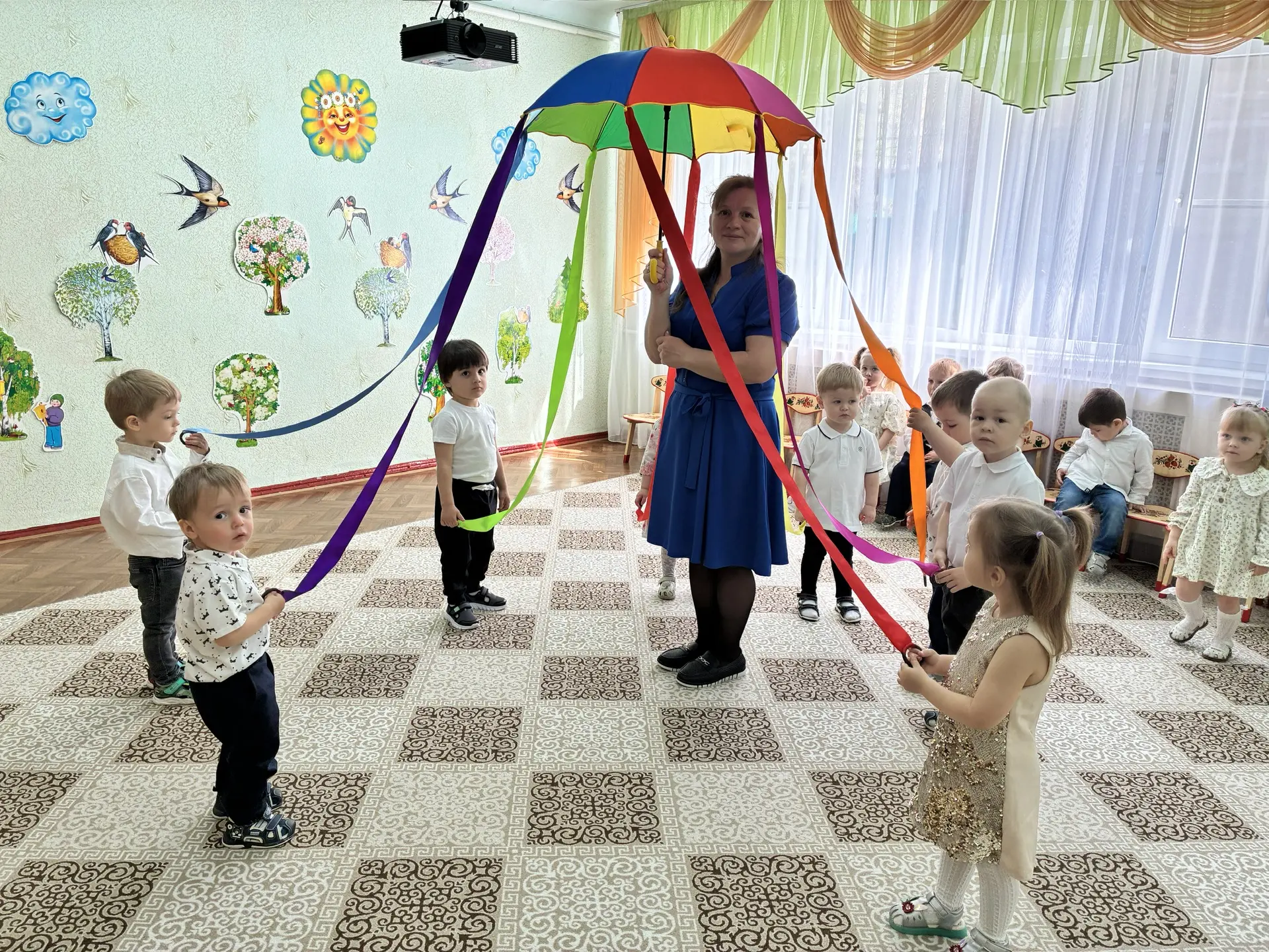 группа раннего возраста игра карусель